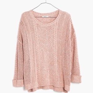Madewell Marled Plaza Sweater New Large